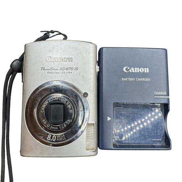 Canon Powershot SD870 IS Digital Elph Camera READ - Picture 1 of 4